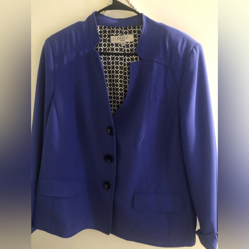 Blazer colbalt blue 14W